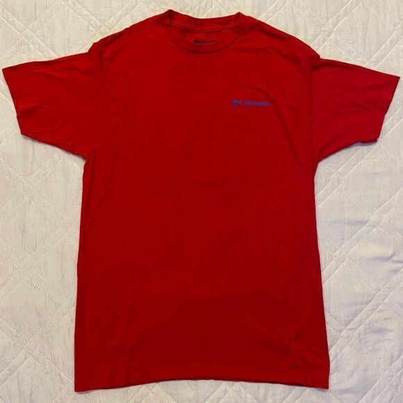 Columbia Red T shirt medium‎ - Picture 1 of 4